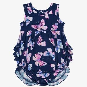 Royal Butterflies Bubble Romper by Little Sleepies